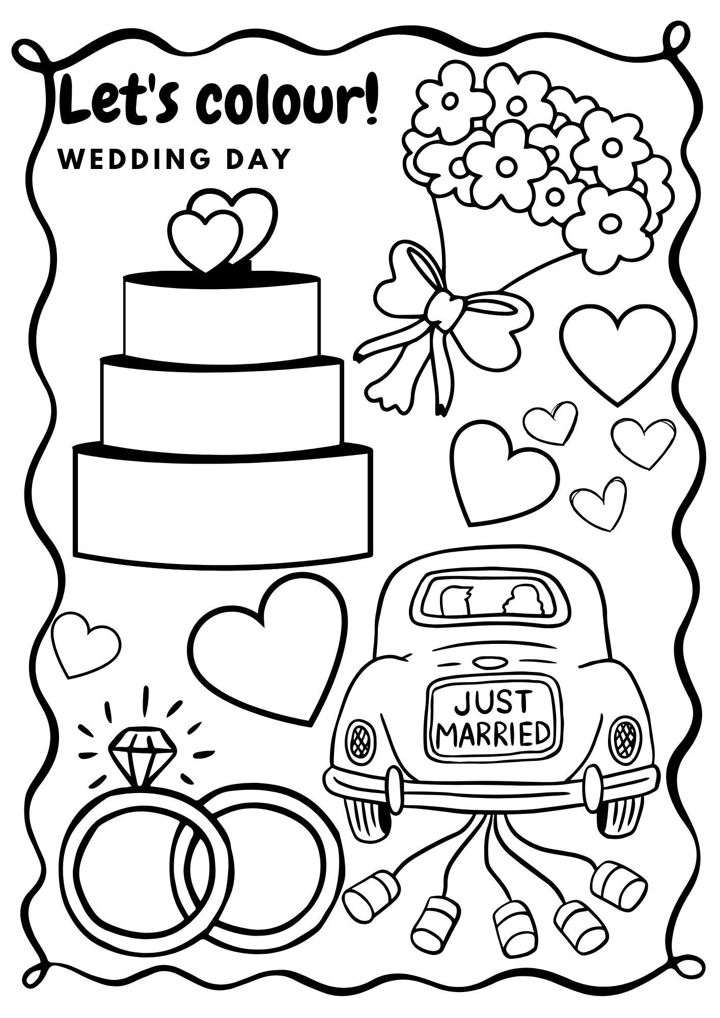 Kids Activity Wedding Sheets Box & Party Co.