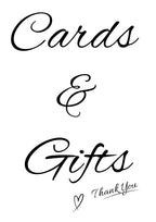 A5 Cards & Gifts Wedding Sign Box & Party Co.