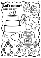 Wedding Activity Sheets for Children Box & Party Co.
