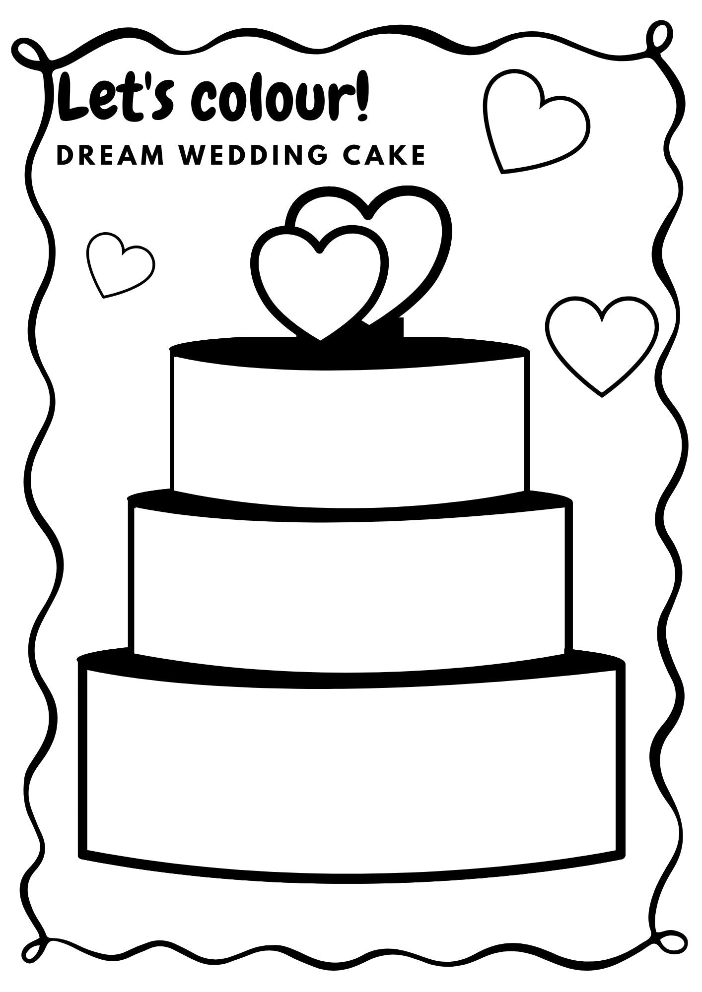 Wedding Activity Sheets for Children Box & Party Co.