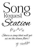 A5 Wedding Activity Sign - Polite Notice (No Social Media) Box & Party Co.