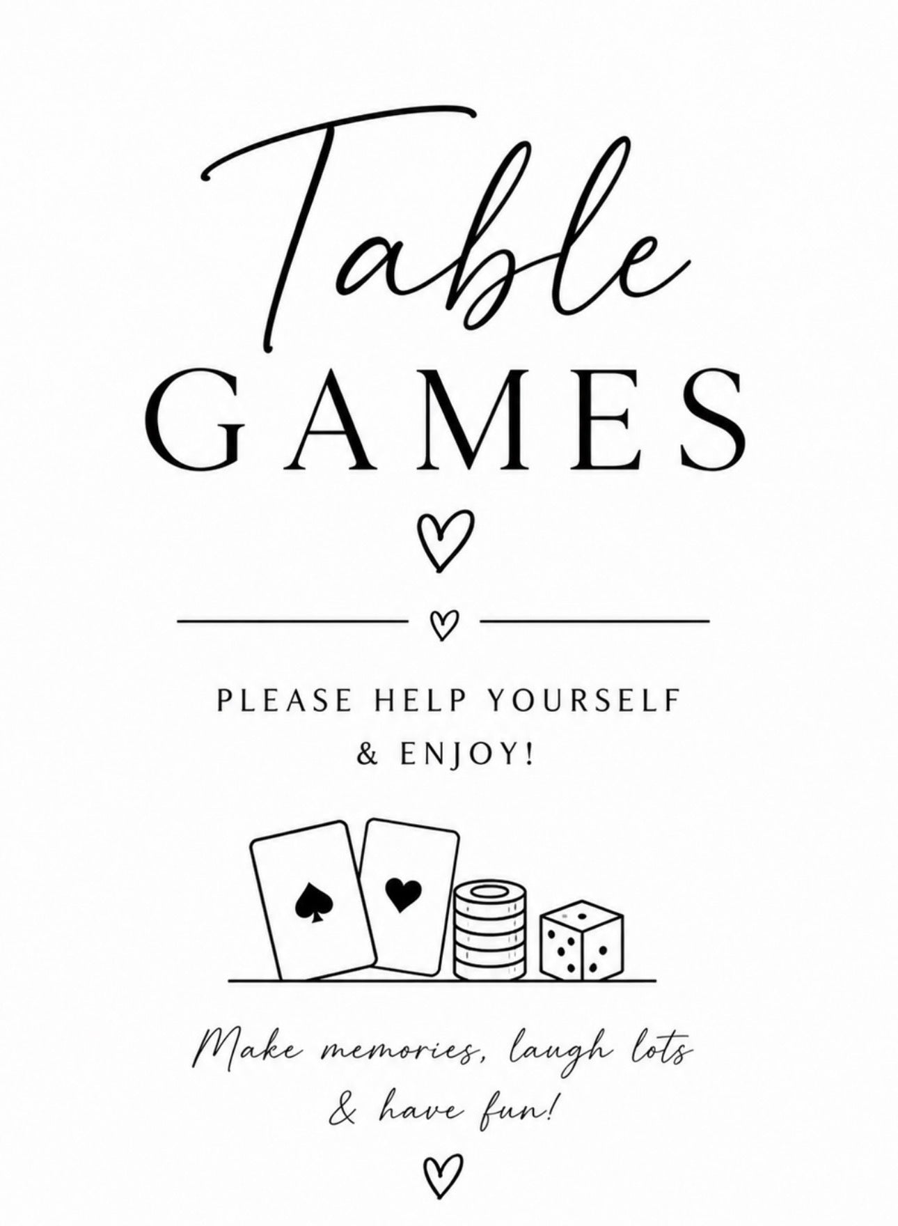 Advice for the Couple — Premium Wedding Card Print Box & Party Co.