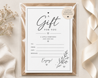 A Gift For You – A5 Premium Paper Print Gift Card Box & Party Co.