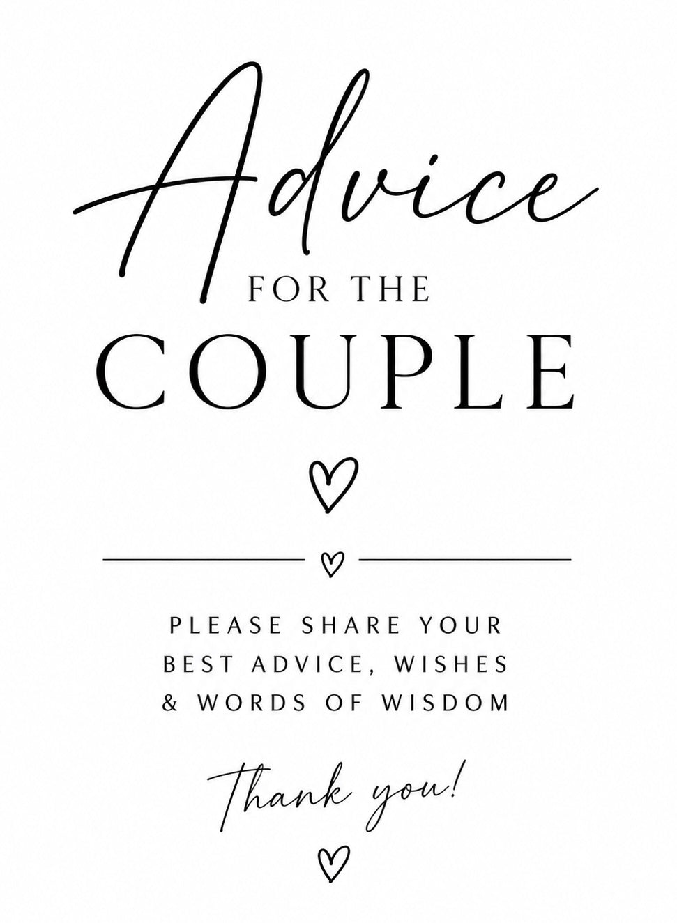 Wedding Card Prints Bundle — Any 4 for £15 Box & Party Co.