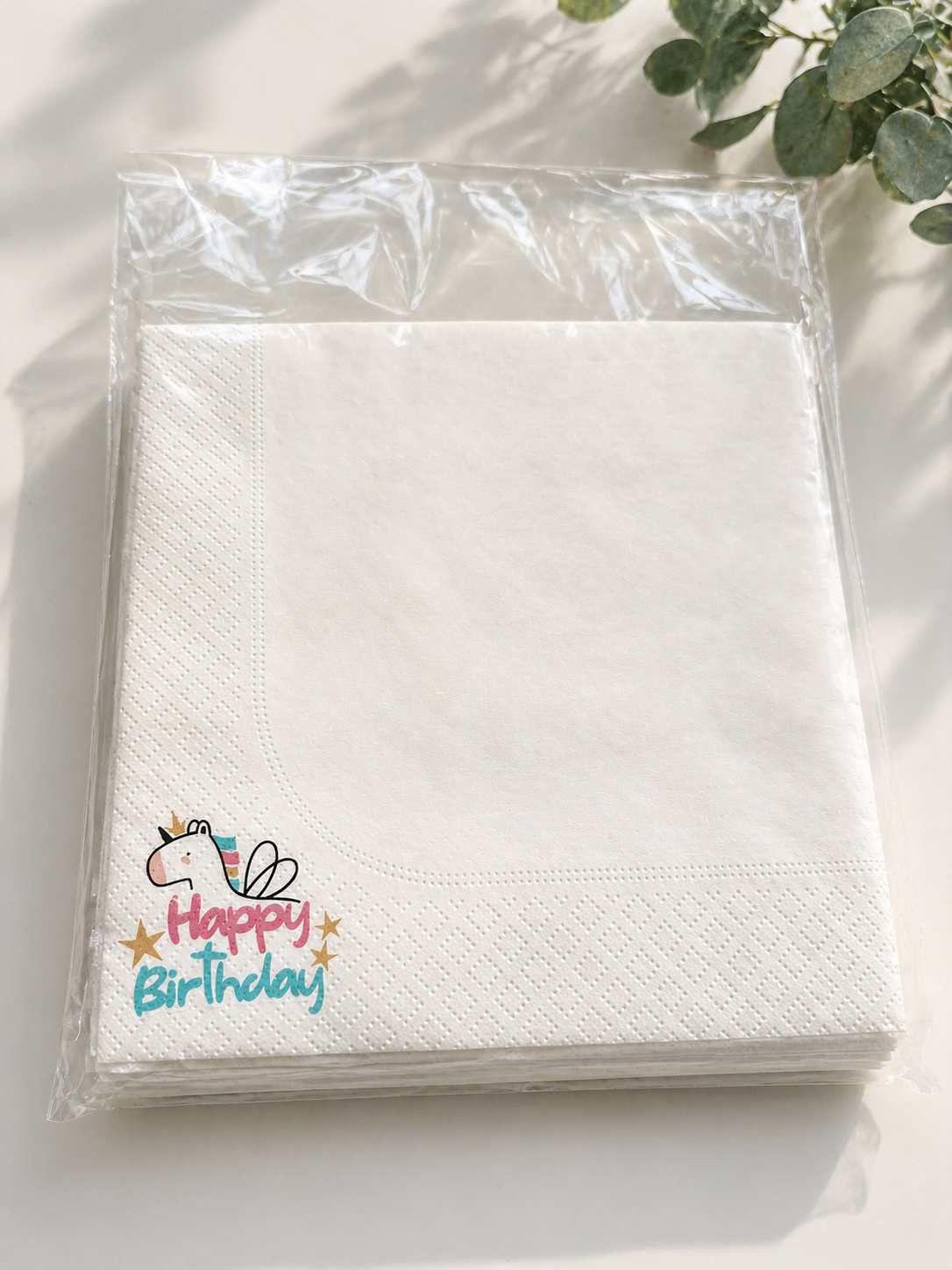 Personalised Napkins (Set of 15) | Custom Printed Elegant Event Napkins Box & Party Co.