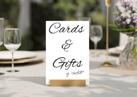 A5 Cards & Gifts Wedding Sign Box & Party Co.