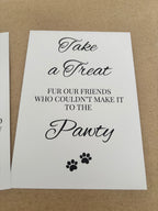 A5 Custom Wedding Sign – 300gsm Thick Card