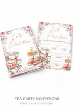 Let's Par-Tea Party Invitations – Pack of 10 Box & Party Co.