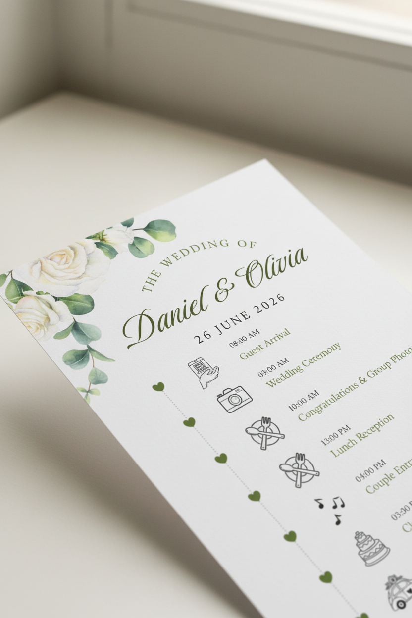 Close-up card detail shot