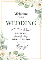 A3 Wedding Welcome Signs Box & Party Co.