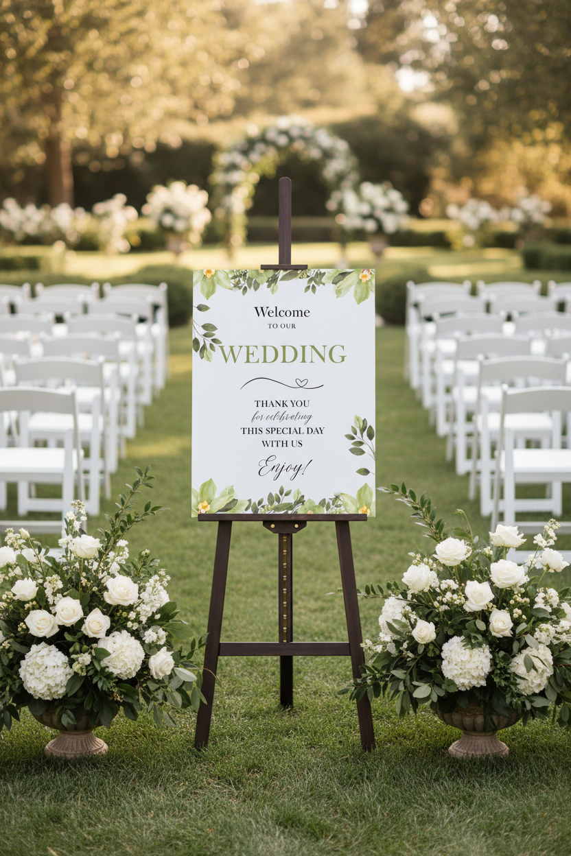 Eucalyptus Garden Easel
