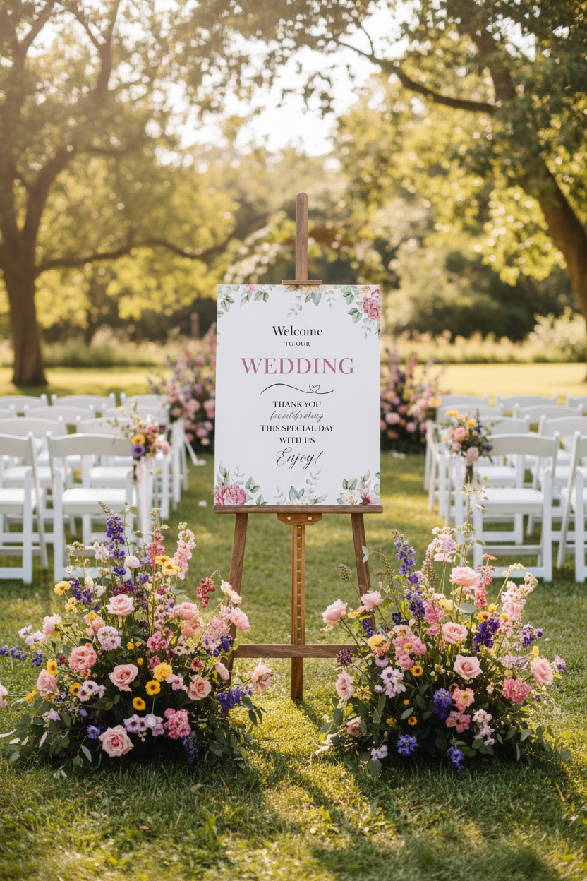 Meadow Butterfly Garden Easel