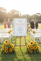 Sunflower Easel Shot